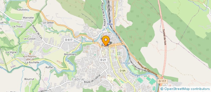 localisation de l'entreprise MONSIEUR DANIEL HELFRICK  GAGEAC-ET-ROUILLAC