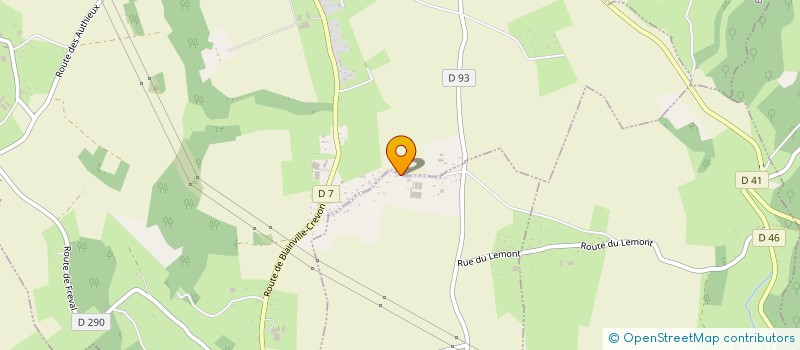 localisation de l'entreprise MONSIEUR DANIEL HELOUIS  ERNEMONT-SUR-BUCHY