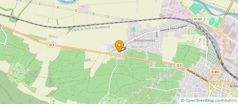 localisation de l'entreprise MONSIEUR DANIEL HELYE  MARDEUIL