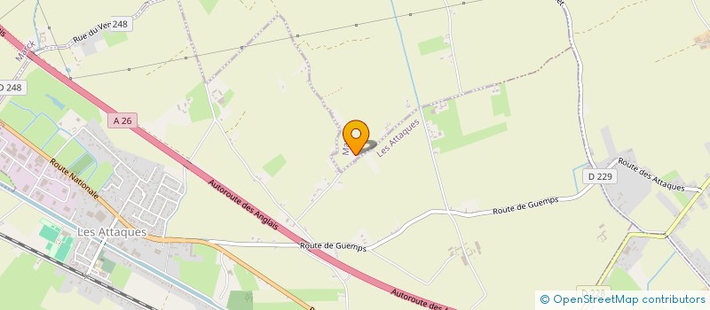 localisation de l'entreprise MONSIEUR DANIEL HENQUEZ  MARCK