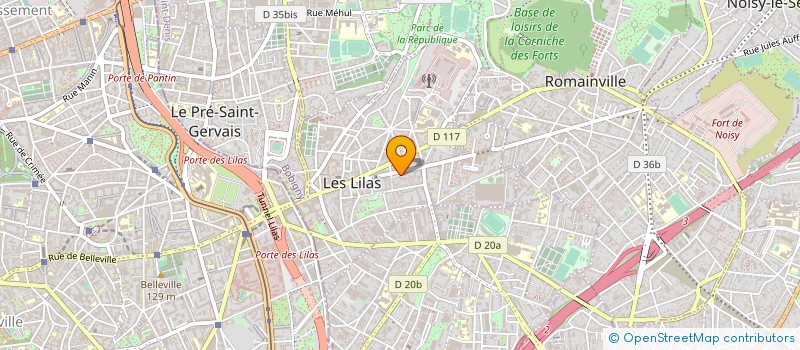 localisation de l'entreprise MONSIEUR DANIEL HENRY à ROMAINVILLE