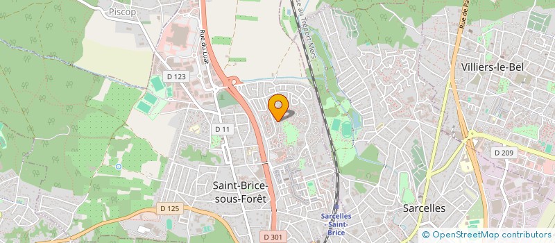 localisation de l'entreprise MONSIEUR DANIEL HERAULT à SAINT-BRICE-SOUS-FORET