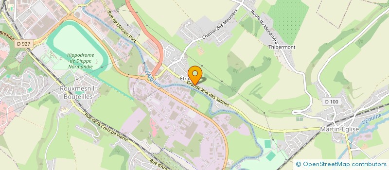 localisation de l'entreprise MONSIEUR DANIEL HERMENT  MARTIN-EGLISE