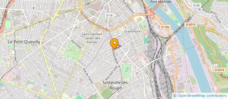 localisation de l'entreprise MONSIEUR DANIEL HEUDRON à SOTTEVILLE-LES-ROUEN