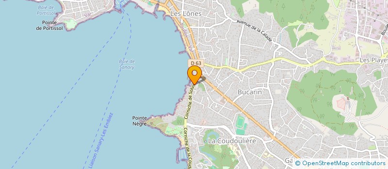 localisation de l'entreprise MONSIEUR DANIEL HIREL à SIX-FOURS-LES-PLAGES