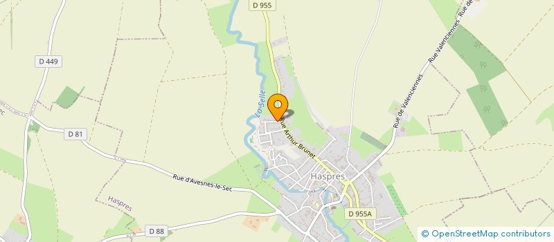 localisation de l'entreprise MONSIEUR DANIEL HISBERGUES  HASPRES