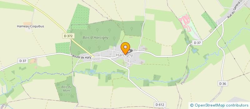 localisation de l'entreprise MONSIEUR DANIEL HIVET  THENAILLES