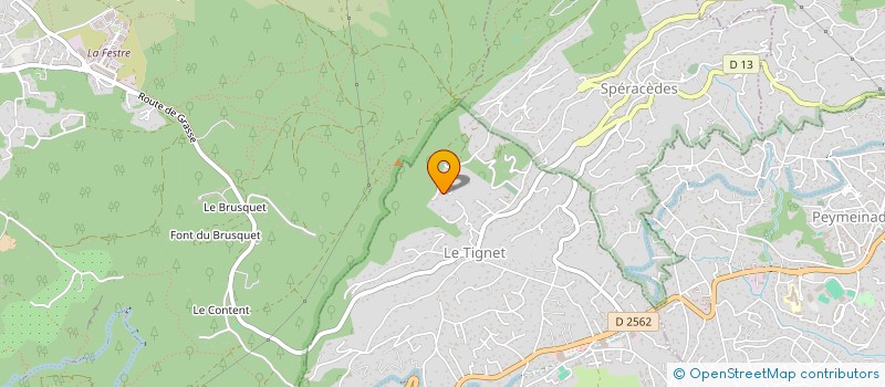 localisation de l'entreprise MONSIEUR DANIEL HOCHEDEZ à LE TIGNET