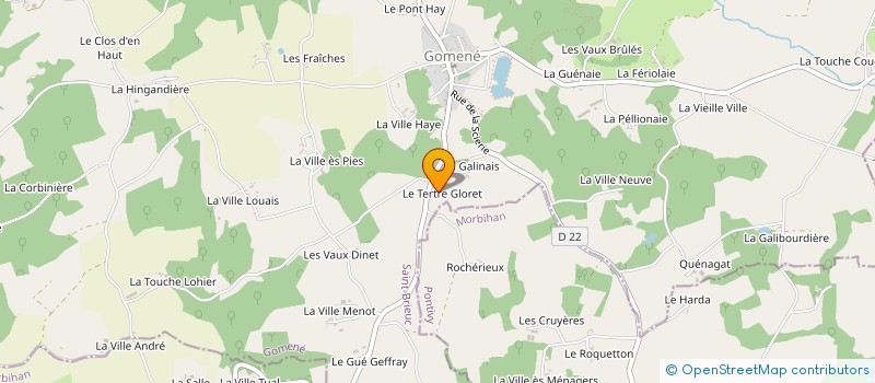localisation de l'entreprise MONSIEUR DANIEL HOCHET à GOMENE