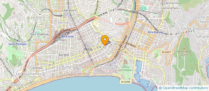 localisation de l'entreprise MONSIEUR DANIEL HOFER à NICE