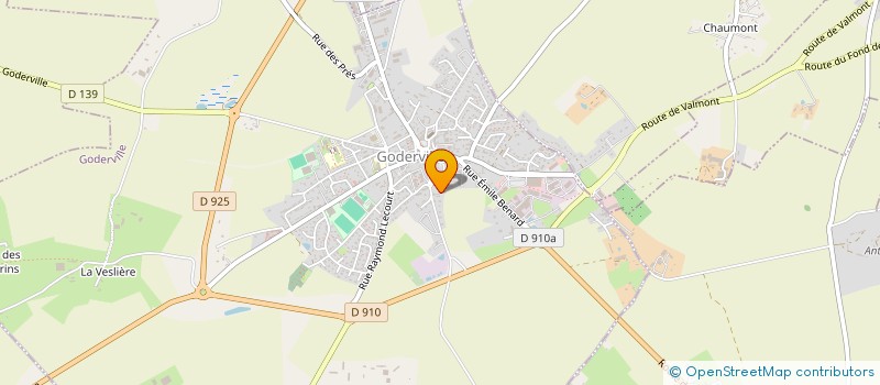 localisation de l'entreprise MONSIEUR DANIEL HOFFECARD  GODERVILLE