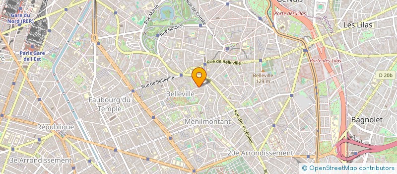 localisation de l'entreprise MONSIEUR DANIEL HOYE  PARIS