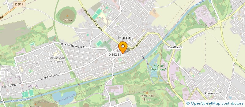 localisation de l'entreprise MONSIEUR DANIEL HUARD à HARNES