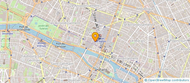 localisation de l'entreprise MONSIEUR DANIEL HUBERT à PARIS
