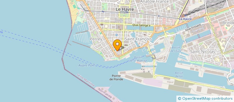 localisation de l'entreprise MONSIEUR DANIEL HURAUT à LE HAVRE