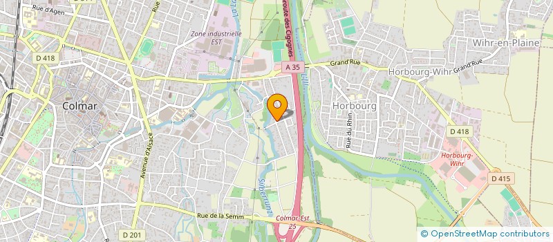 localisation de l'entreprise MONSIEUR DANIEL IFRAH ETTEDGUI  COLMAR
