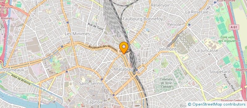 localisation de l'entreprise MONSIEUR DANIEL IOSFAN à TOULOUSE