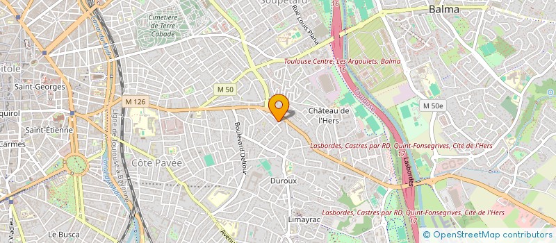 localisation de l'entreprise MONSIEUR DANIEL IRIMIA à TOULOUSE