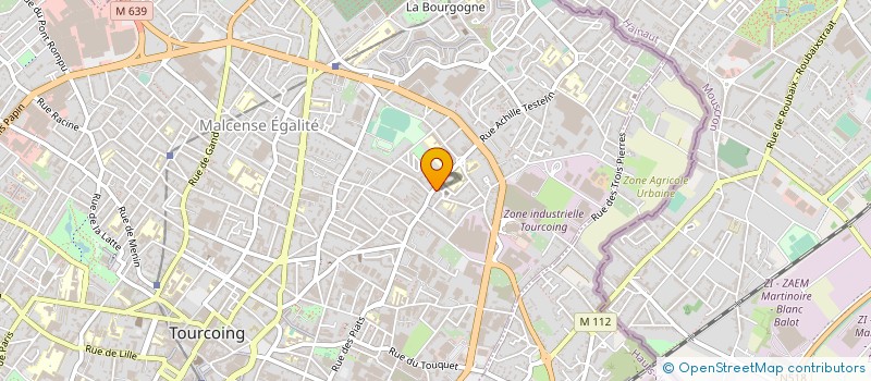 localisation de l'entreprise MONSIEUR DANIEL IRIMOIU  TOURCOING