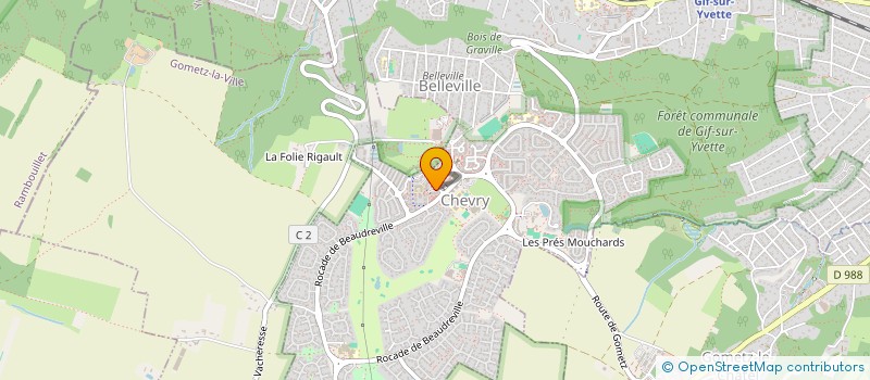 localisation de l'entreprise MONSIEUR DANIEL ISLA ORTIZ  GIF-SUR-YVETTE