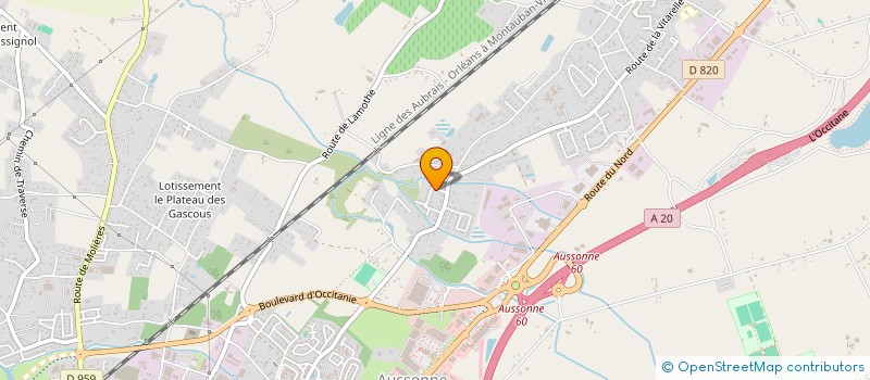 localisation de l'entreprise MONSIEUR DANIEL ISSANCHOU  MONTAUBAN