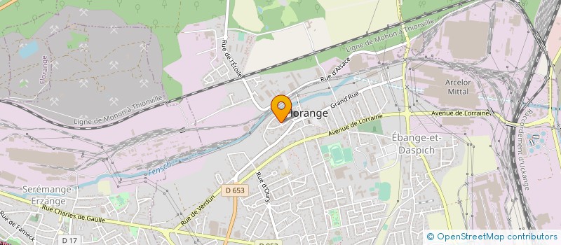 localisation de l'entreprise MONSIEUR DANIEL JACKY à FLORANGE