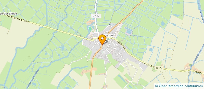 localisation de l'entreprise MONSIEUR DANIEL JACQUES  TRIAIZE