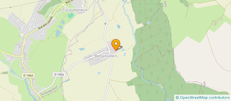 localisation de l'entreprise MONSIEUR DANIEL JACQUET  BETTAINVILLERS