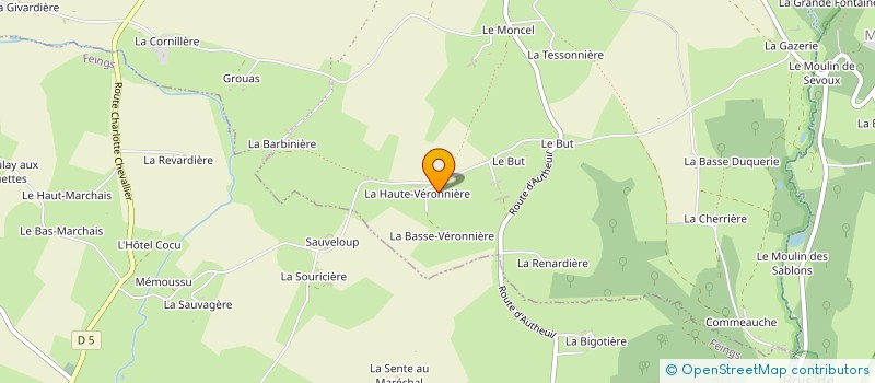 localisation de l'entreprise MONSIEUR DANIEL JACQUIN à IRAI
