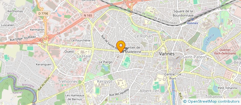 localisation de l'entreprise MONSIEUR DANIEL JAN à VANNES