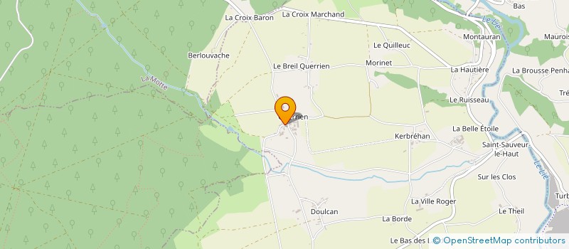 localisation de l'entreprise MONSIEUR DANIEL JAN  LA PRENESSAYE