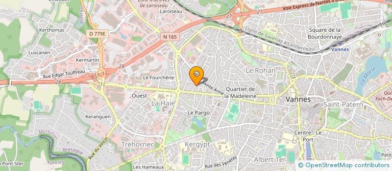 localisation de l'entreprise MONSIEUR DANIEL JAN à VANNES