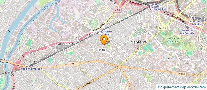 localisation de l'entreprise MONSIEUR DANIEL JANAS  NANTERRE