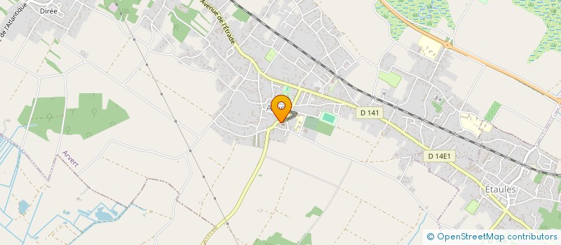 localisation de l'entreprise MONSIEUR DANIEL JARD  ARVERT