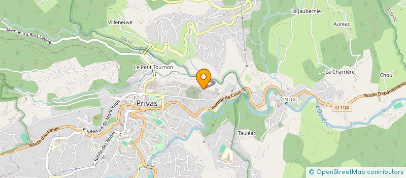 localisation de l'entreprise MONSIEUR DANIEL JARZAT  SAINT-JULIEN-EN-SAINT-ALBAN