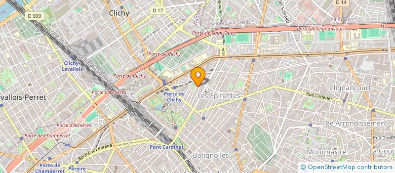 localisation de l'entreprise MONSIEUR DANIEL JAUGEARD  PARIS