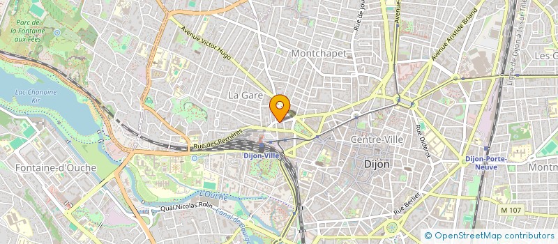 localisation de l'entreprise MONSIEUR DANIEL JAVAUX à DIJON