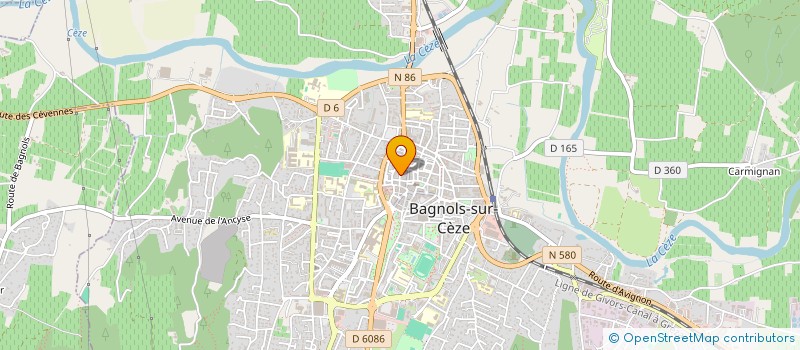 localisation de l'entreprise MONSIEUR DANIEL JEAN à BAGNOLS-SUR-CEZE