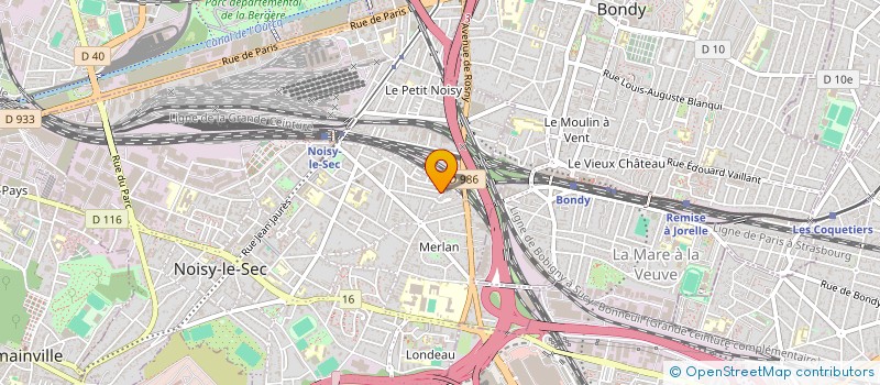 localisation de l'entreprise MONSIEUR DANIEL JEAN VATANT à NOISY-LE-SEC
