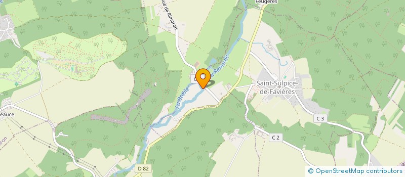 localisation de l'entreprise MONSIEUR DANIEL JEMMETT  ST SULPICE DE FAVIERES
