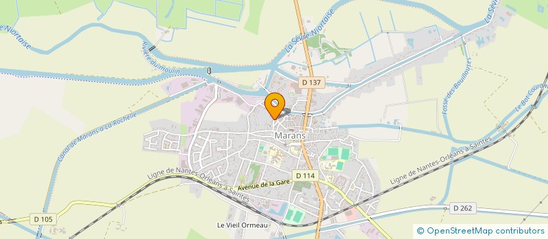 localisation de l'entreprise MONSIEUR DANIEL JOHN KENCHINGTON  MARANS