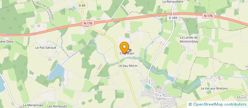 localisation de l'entreprise MONSIEUR DANIEL JOLIVOT  SAINS