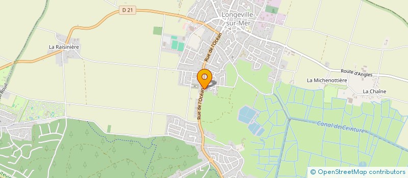 localisation de l'entreprise MONSIEUR DANIEL JOLY  LONGEVILLE-SUR-MER