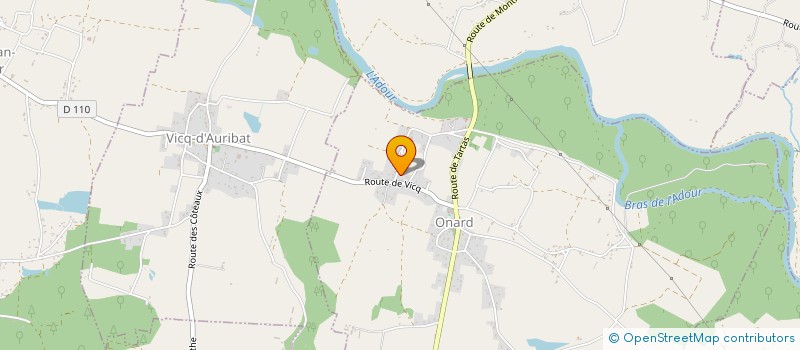 localisation de l'entreprise MONSIEUR DANIEL JOSE DA SILVA  ONARD