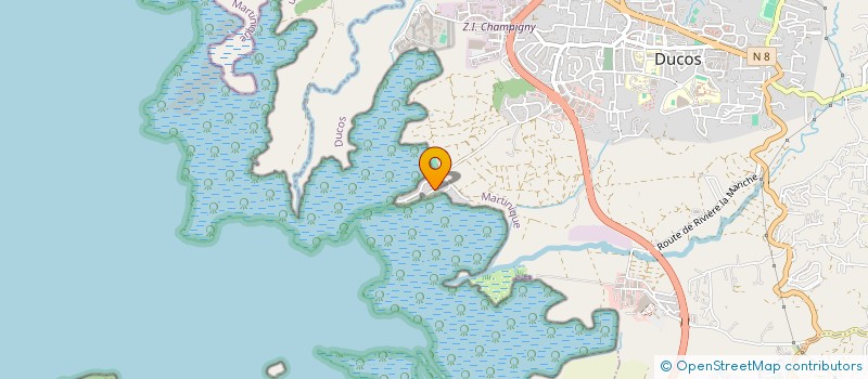 localisation de l'entreprise MONSIEUR DANIEL JOSEPH-PAUL  DUCOS