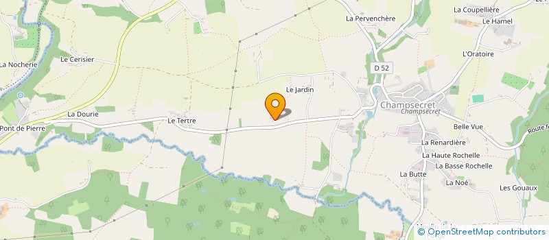 localisation de l'entreprise MONSIEUR DANIEL JOURDAN à DOMFRONT-EN-POIRAIE