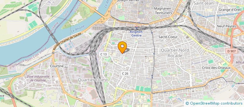 localisation de l'entreprise MONSIEUR DANIEL JOVANOVIC  AVIGNON