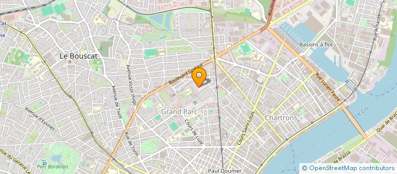 localisation de l'entreprise MONSIEUR DANIEL JULIEN  BORDEAUX