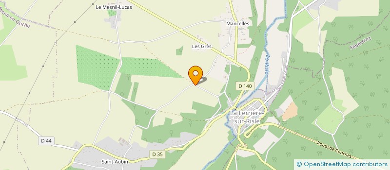 localisation de l'entreprise MONSIEUR DANIEL JUMENTIER  LE NOYER-EN-OUCHE