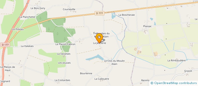 localisation de l'entreprise MONSIEUR DANIEL JUTEL à PIPRIAC